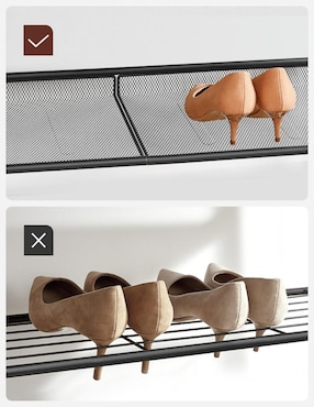 Zapatera armable Songmics Home Darek para 20 pares de zapatos adulto