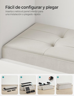 Taburete Mazie Songmics Home de MDF