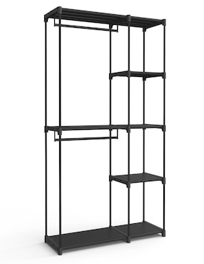 Armario portátil armable Songmics Home Deky MRYG026B02 de plástico