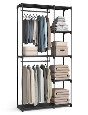 Armario portátil armable Songmics Home Deky MRYG026B02 de plástico