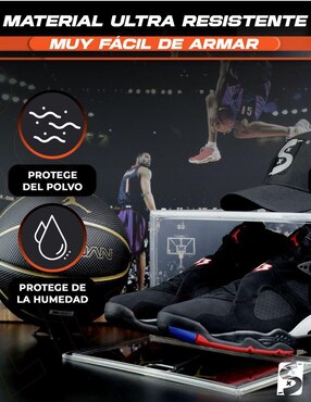 Zapatera armable caja almacenadora Sneaker Game Shooter Box para 10 pares de zapatos