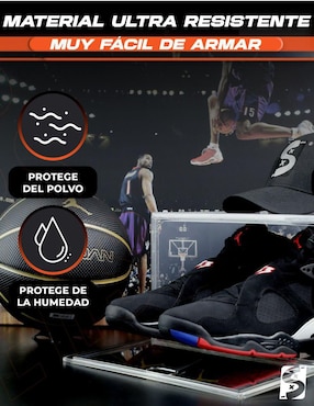 Zapatera armable Sneaker Game Shooter Box para 20 pares de zapatos adulto