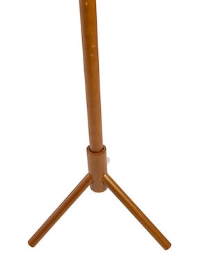 Perchero de piso Haus de madera 6 ganchos