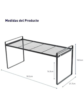 Organizador de utensilios cocina armable Bluelander