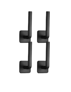 Perchero de pared Xtellar de ABS 4 ganchos