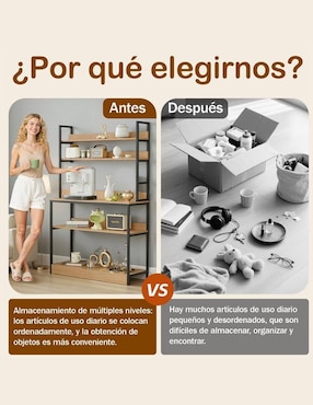Set de organizador multiusos armable Nuestro Nido