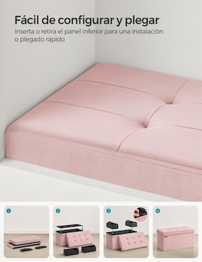 Taburete Mazie Songmics Home de MDF