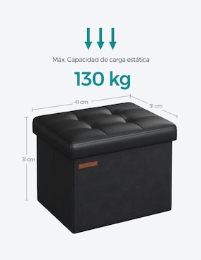 Taburete Mazie Songmics Home de MDF