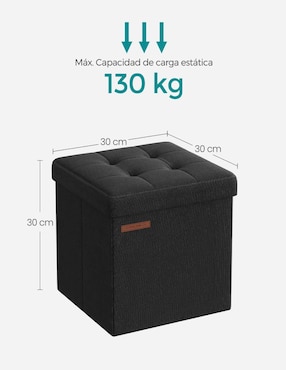 Taburete Mazie Songmics Home de MDF