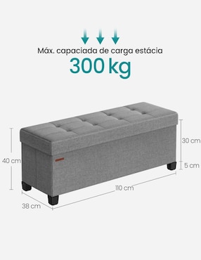 Taburete Melisa Songmics Home de mdf