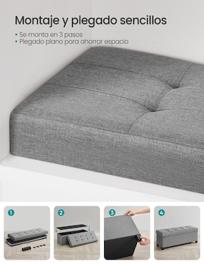 Taburete Melisa Songmics Home de mdf