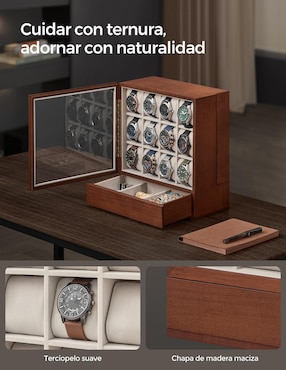 Caja reloj Songmics Home Anicia rectangular