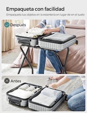 Porta maleta Songmics Home plegable