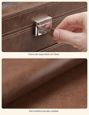 Caja reloj Songmics Home Bridie rectangular con 1 pieza