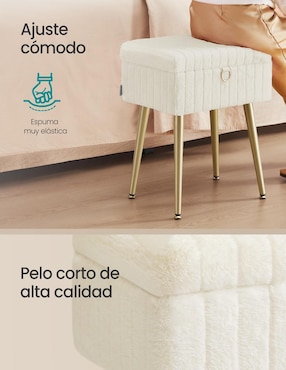 Taburete Island Songmics Home de MDF