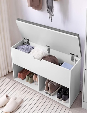 Zapatera armable Mueble Songmics Home Custos para  4 pares de zapatos adulto