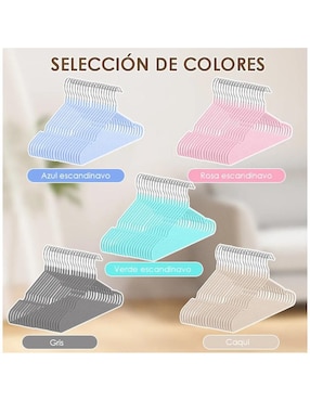 Set gancho Lab.G de metal 20 piezas
