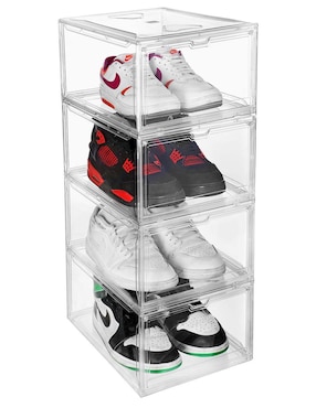 Zapatera armable caja almacenadora AG Box para 4 pares de zapatos adulto