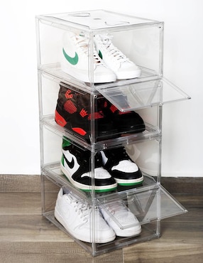 Zapatera armable caja almacenadora AG Box para 4 pares de zapatos adulto