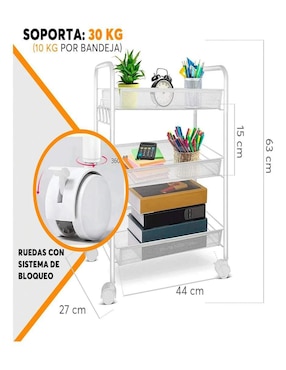 Carrito organizador Belug