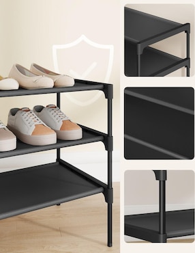 Zapatera armable Songmics Home Rylan para 9 pares de zapatos adulto