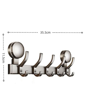 Perchero de pared Lab.G 5 ganchos