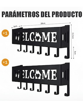 Porta llaves Xtellar de metal