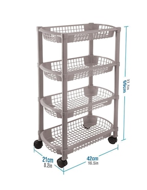 Carrito organizador armable MQ