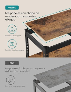 Estante de MDF Songmics Home Cozory MGLR450B11