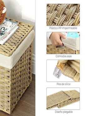 Cesto multiusos Songmics Home de plástico