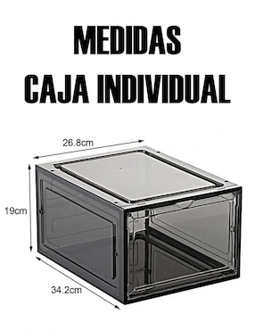 Zapatera armable Foresker para 6 pares de zapatos