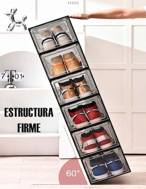 Zapatera armable Foresker para 6 pares de zapatos