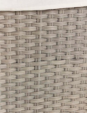 Cesto para ropa Pacific Elite de mezcla de materiales