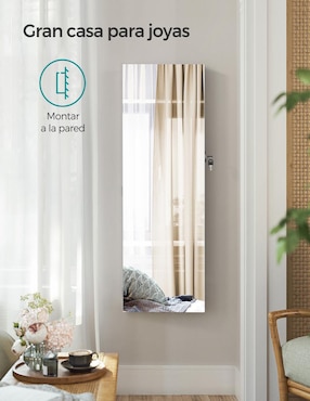 Alhajero Songmics Home Berit con espejo y cerradura