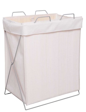 Set cesto para ropa Haus de bambú
