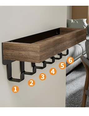 Porta llaves Xtellar de madera