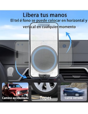 Porta celular portátil Xtellar fijación imán