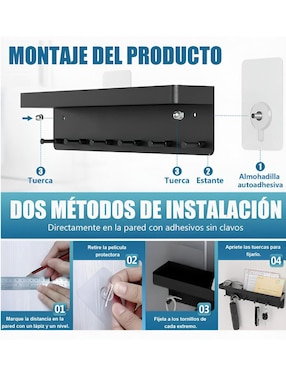 Porta llaves Xtellar de acero
