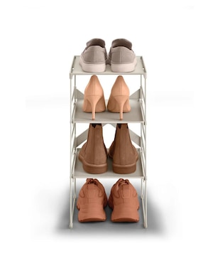 Zapatera armable tubular Joseph Joseph Hogar para 4 pares de zapatos