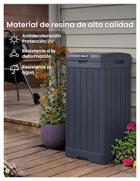 Bote de basura Level Home de plástico