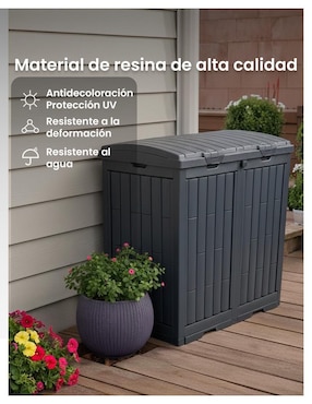Bote de basura Level Home de plástico