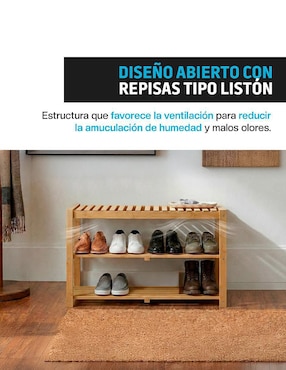 Zapatera armable Redlemon multiusos para 10 pares de zapatos
