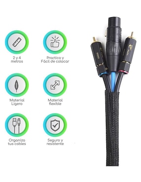 Organizador de cables Lenfech