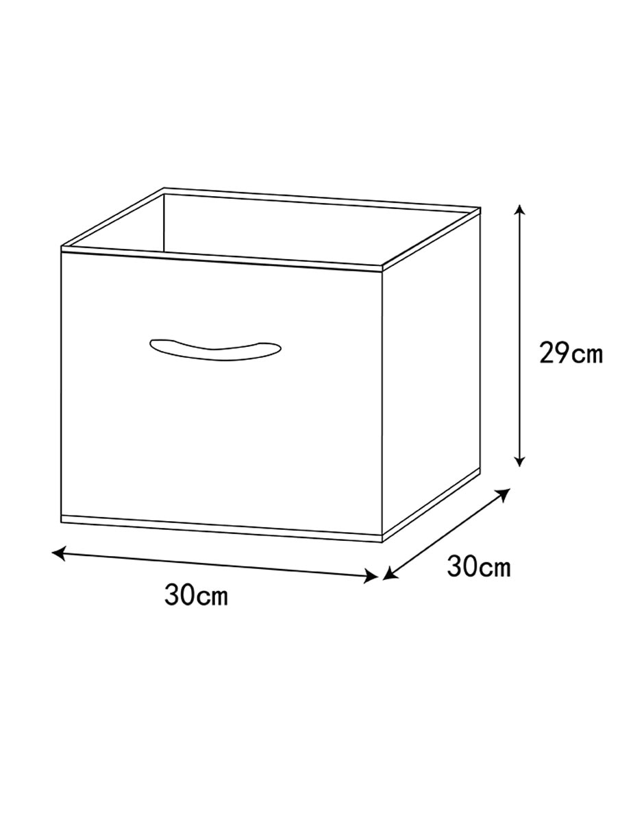Caja decorativa Lino cuadrada 10