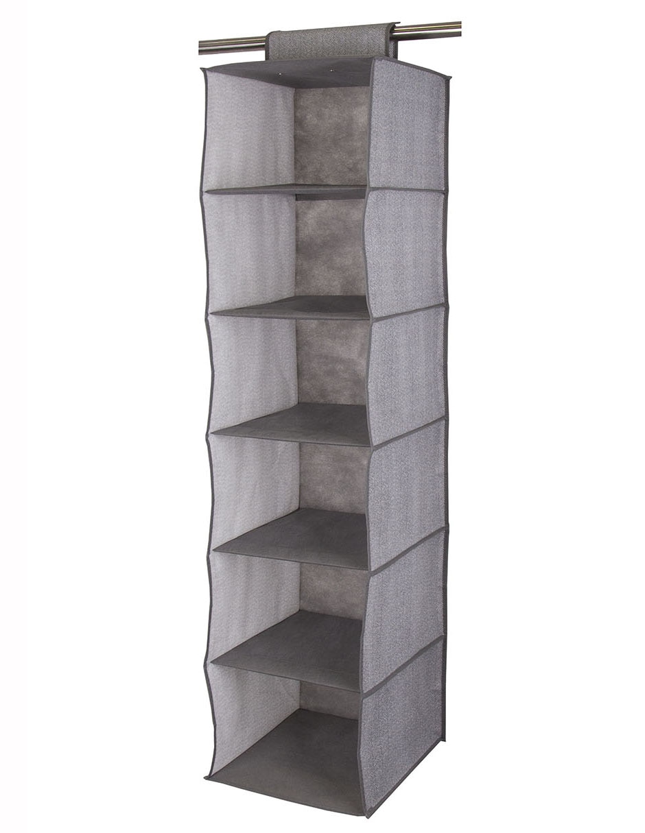 ORGANIZADOR COLGANTE RAYAS TE, G, GRIS