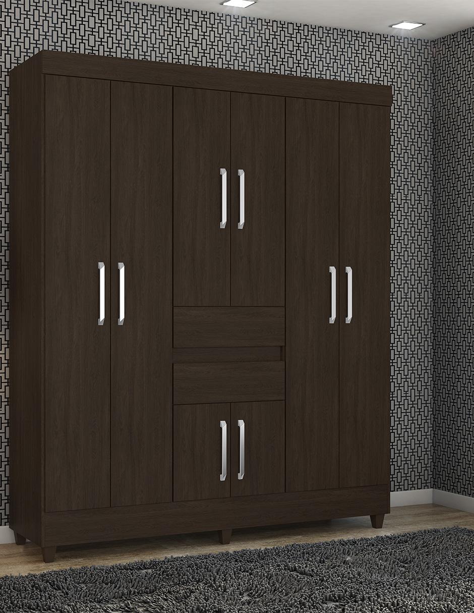 Armario con 8 Puertas Modelo 82060-105 color Ébano Touch 4