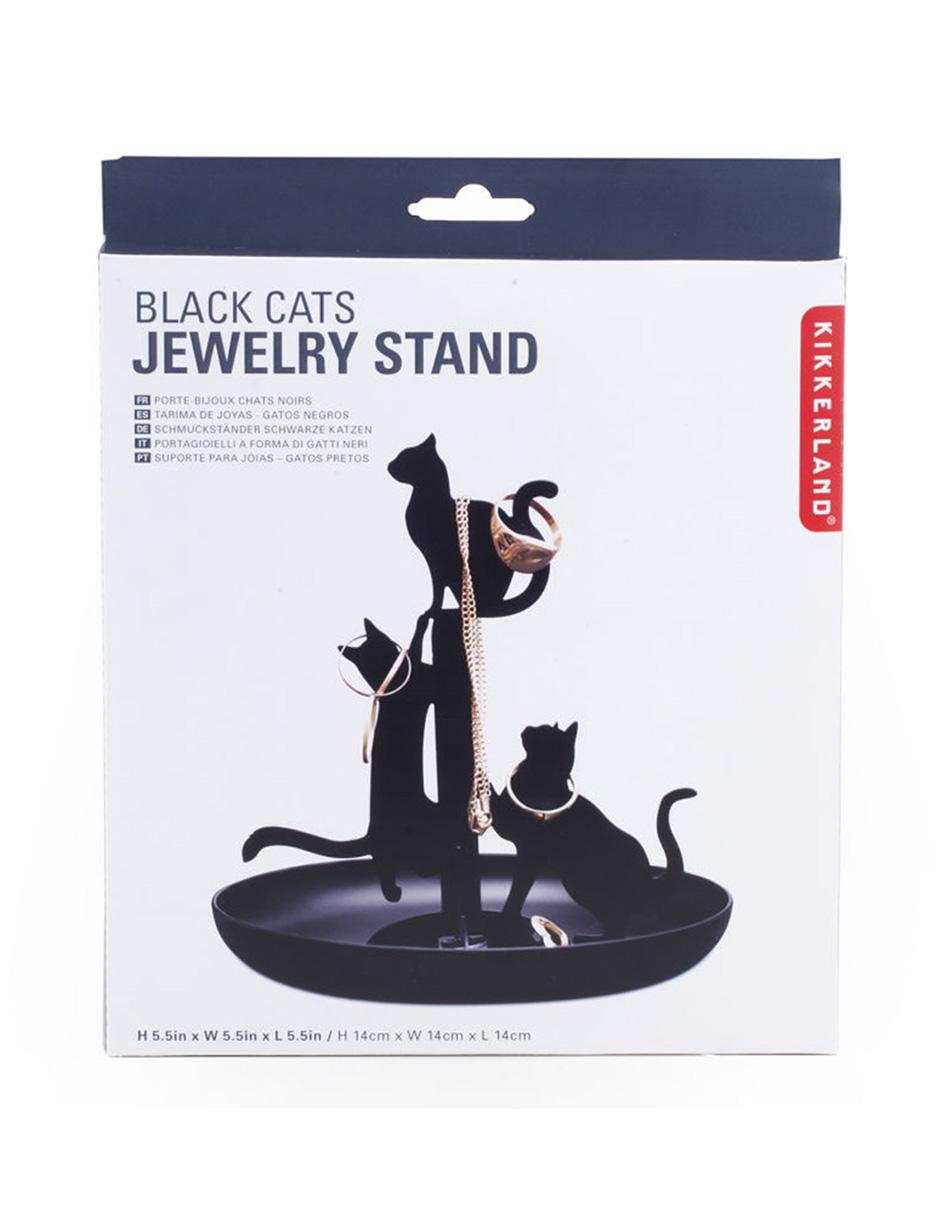 Joyero con figuras de gatos 3