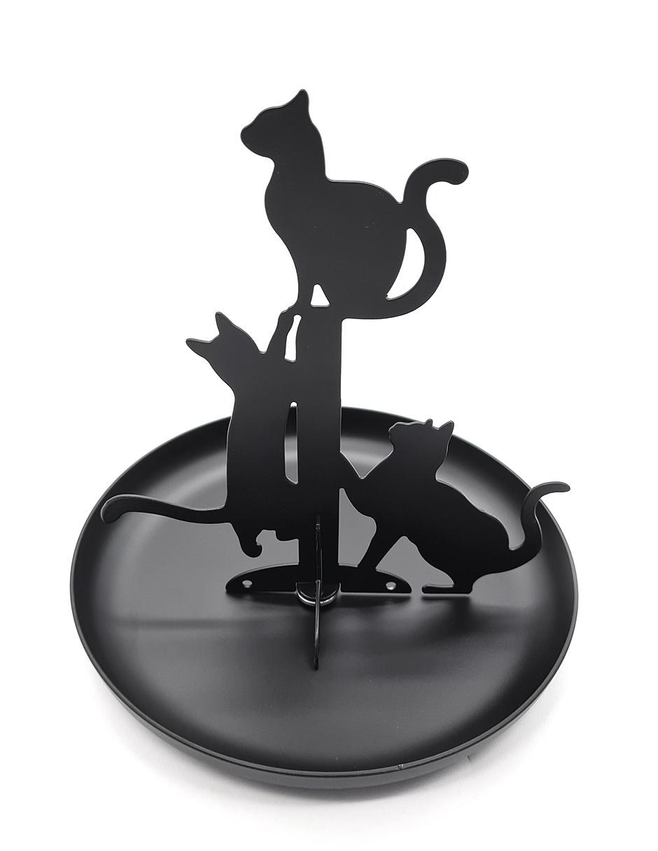 Joyero con figuras de gatos 5