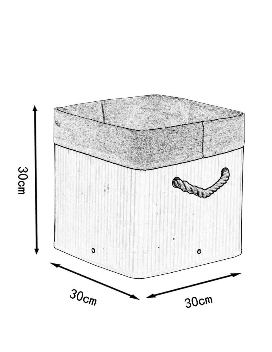 Caja Organic cuadrada 6