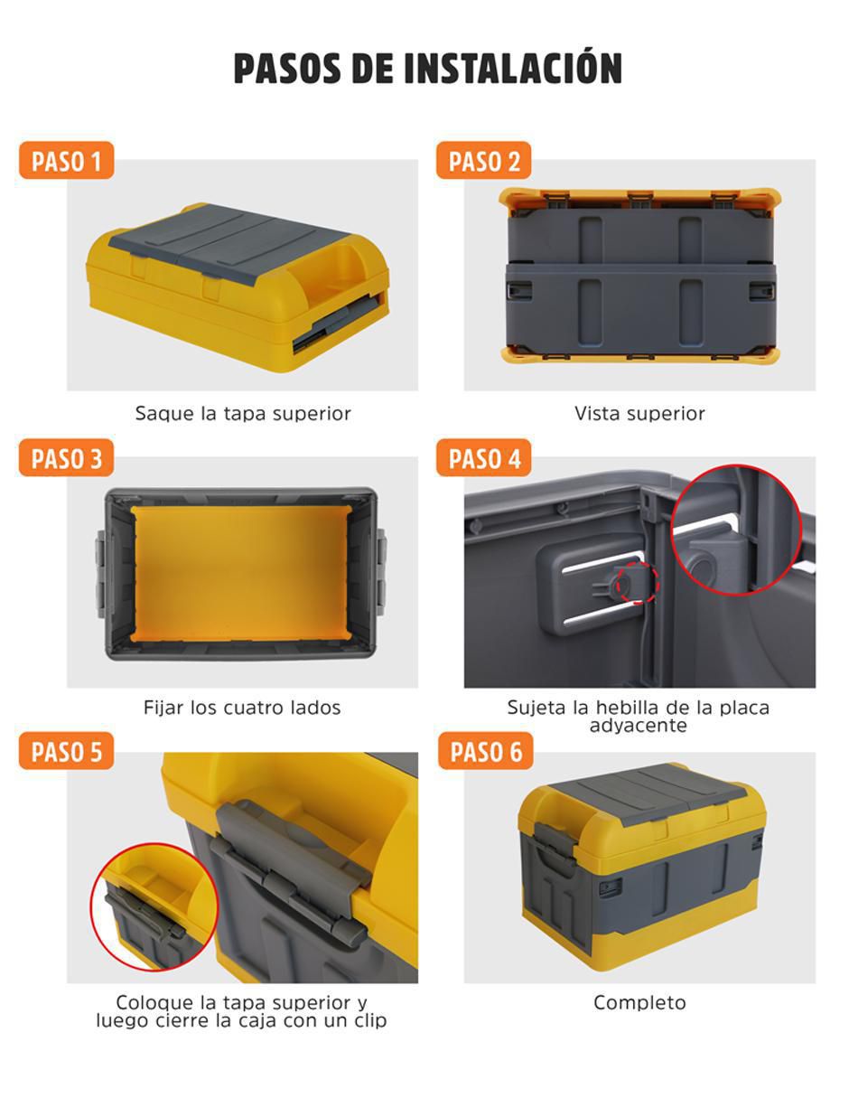 Caja con tapa rectangular 3